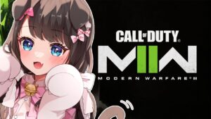 【COD:MW2】雑談←β版終了までに３０レベルいけるのか…！？【ぶいすぽ/花芽なずな】