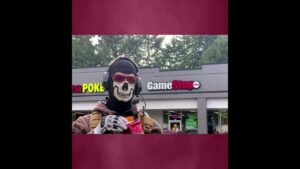 GHOST celebrates after pre-ordering Call of Duty: Modern Warfare II (COD MW2) #shorts