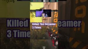 I Killed This Toxic Streamer 3 Times Then He Calls me This. #warzone     #shorts    #youtubeshorts