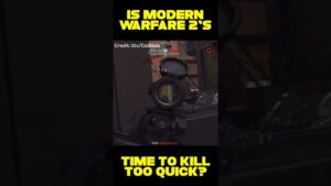 Is Call of Duty Modern Warfare 2's Time To Kill too quick? Short answer... probably 🤔 #shorts