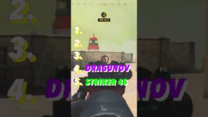 RANKING 5 Warzone Guns Without Knowing the Next One #Shorts