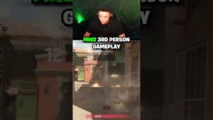 THE NEW COD MW2 HAS A 3RD PERSON OPTION!