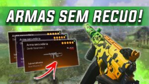 TOP 3 MELHORES ARMAS SEM RECUO NO WARZONE EM 1 MINUTO! | NÃO ERRE MAIS OS TIROS! #SHORTS