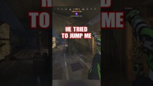 tried to jump me😨