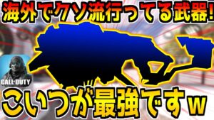 海外で爆流行りしてる武器がヤバい！次の環境はこの武器が最強なのか…？【CODモバイル】