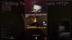 Killing Twitch Streamers on Rebirth Island With Movement  on Console (Both POVs) #shorts