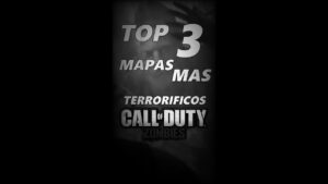 TOP 3 MAPAS MAS PERTURBADORES DE COD ZOMBIES #SHORTS