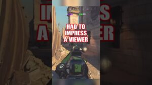 Trying to impress a viewer😬