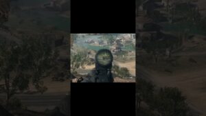 走行中の車へナイスショット