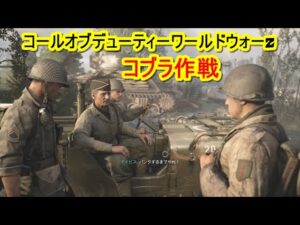 コールオブデューティーワールドウォーⅡ コブラ作戦