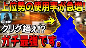 上位帯で使用率が急増！？プロに教えて貰った現環境最強カスタムがヤバすぎたwww【CODモバイル】