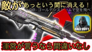 敵があっという間に消える！運営さんがいうなら間違いなく強い銃だと確信した【CoDモバイル】