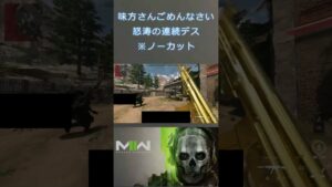 【CoD】Sorry, my team😢　#cod  #codmw2  #mw2  #short