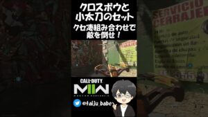 【CoD:MW2】クロスボウと小太刀のクセ凄セットで敵を倒す！