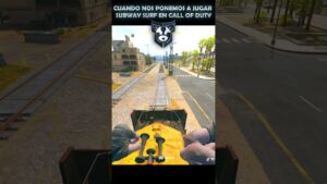 SUBWAY SURF EN CALL OF DUTY  #warzone #callofduty #cod