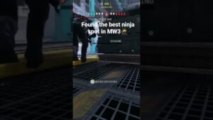 Try out this sweet ninja spot on Sub base 👀🥷 #cod #callofduty #ninja #mw3